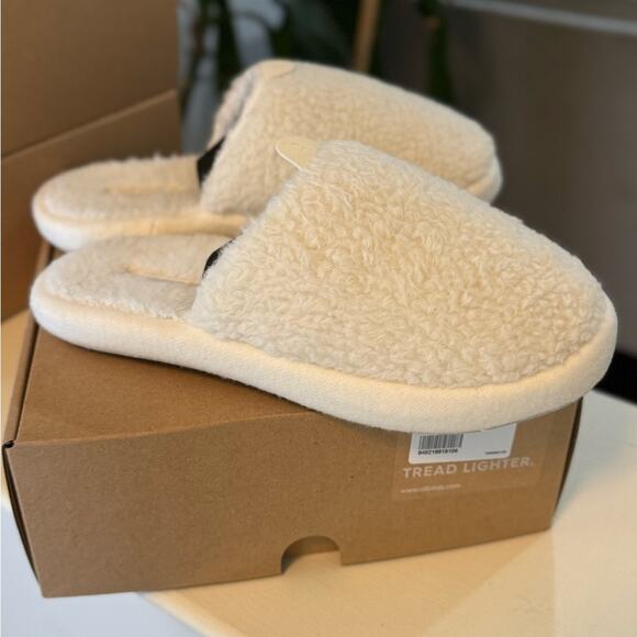 Allbirds Mens Dweller Fluff Natural White Slip On Mens Size M - Picture 1 of 10